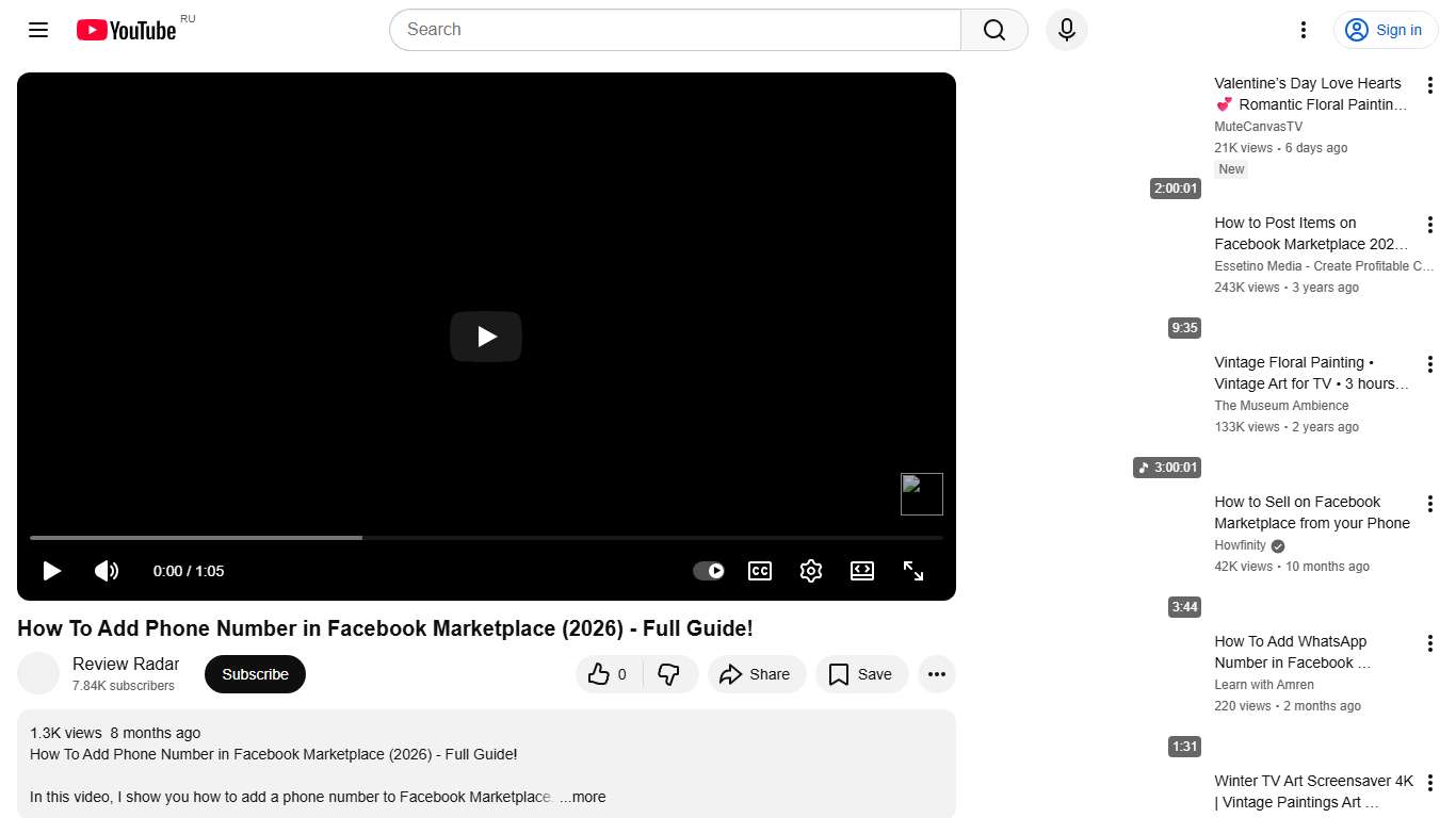 How To Add Phone Number in Facebook Marketplace (2026) - Full Guide! - YouTube