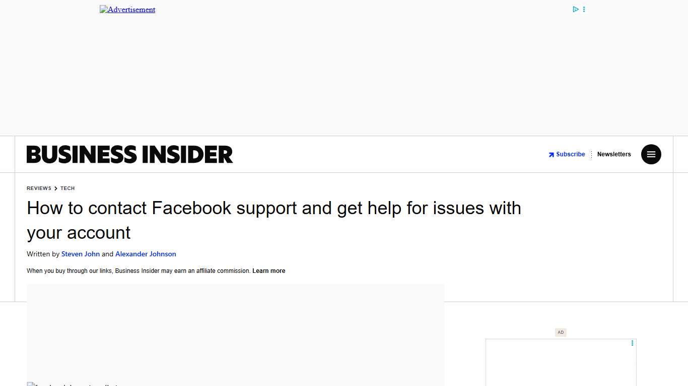 How to Contact Facebook for Problems With Your Account